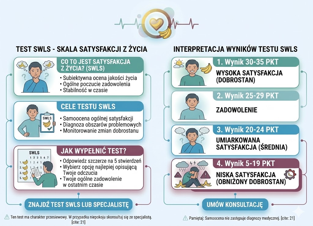 Test SWKS satysfakcji z życia