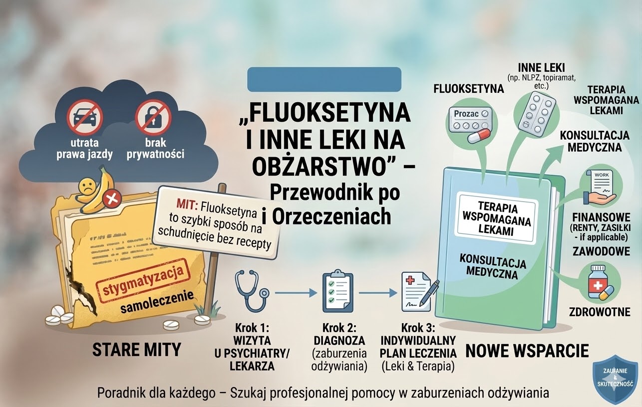 Fluoksetyna i inne Leki na Obżarstwo
